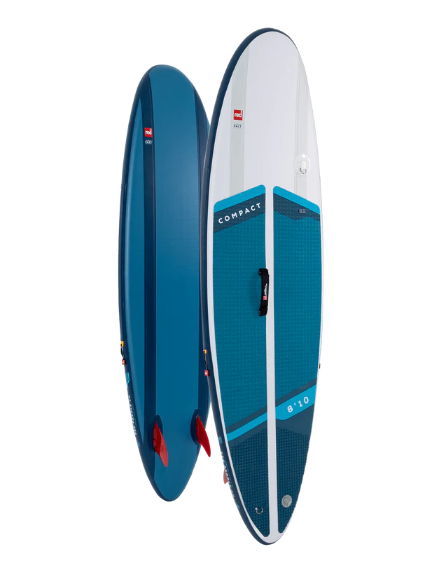 Red 8&#39;10&quot; Compact MSL PACT Inflatable Paddle Board Package