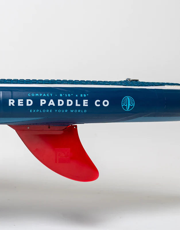 Red 8&#39;10&quot; Compact MSL PACT Inflatable Paddle Board Package