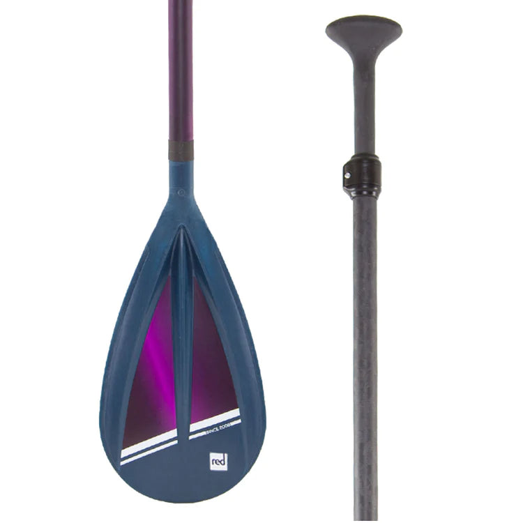 Red Prime Tough Adjustable SUP Paddle (Purple)