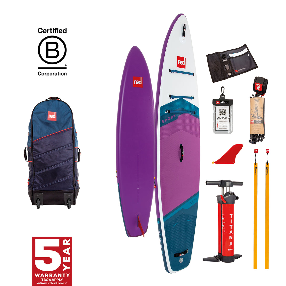 RED 11&#39;0&quot; Sport Purple Hybrid Tough Package 2023
