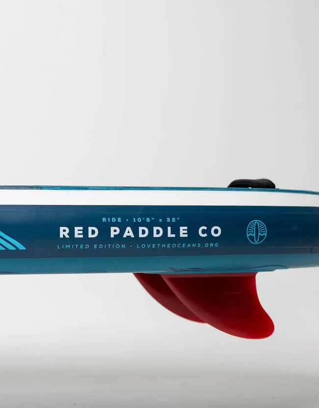 Red 10&#39;6&quot; Ride Limited Edition MSL Inflatable Paddle board Package 2023