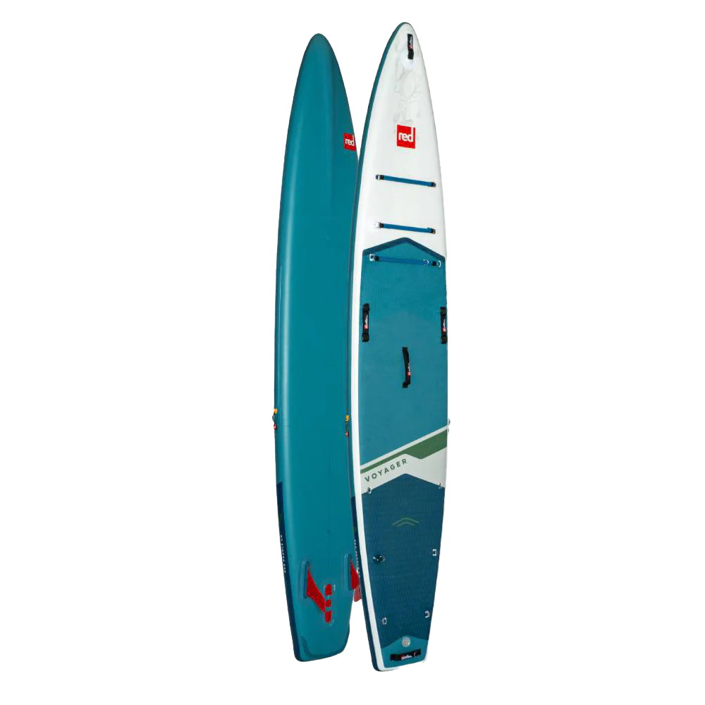 Red 14'0" Voyager MSL 800 Inflatable Stand Up Paddle Board Package