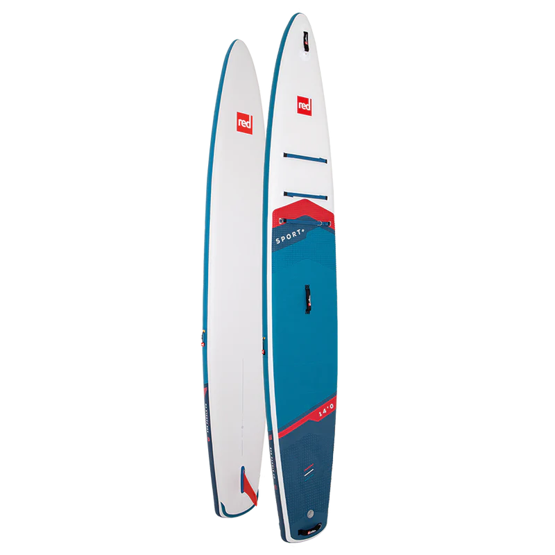 Red 14&#39;0&quot; Sport+ Hybrid MSL Inflatable Paddle Board Package 2024