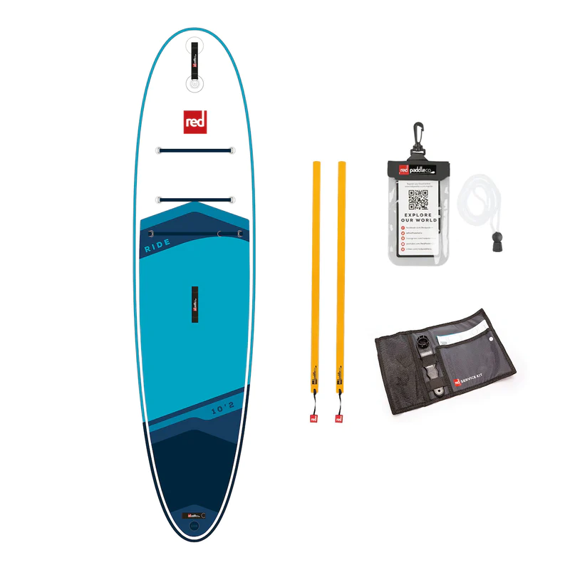 RED 10&#39;2&quot; Ride MSL Inflatable Paddleboard Package