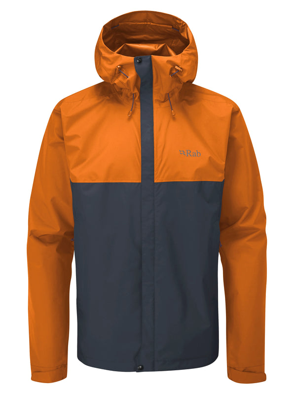 Rab Men's Downpour Eco Waterproof Jacket Sample Size Large Outfitters
