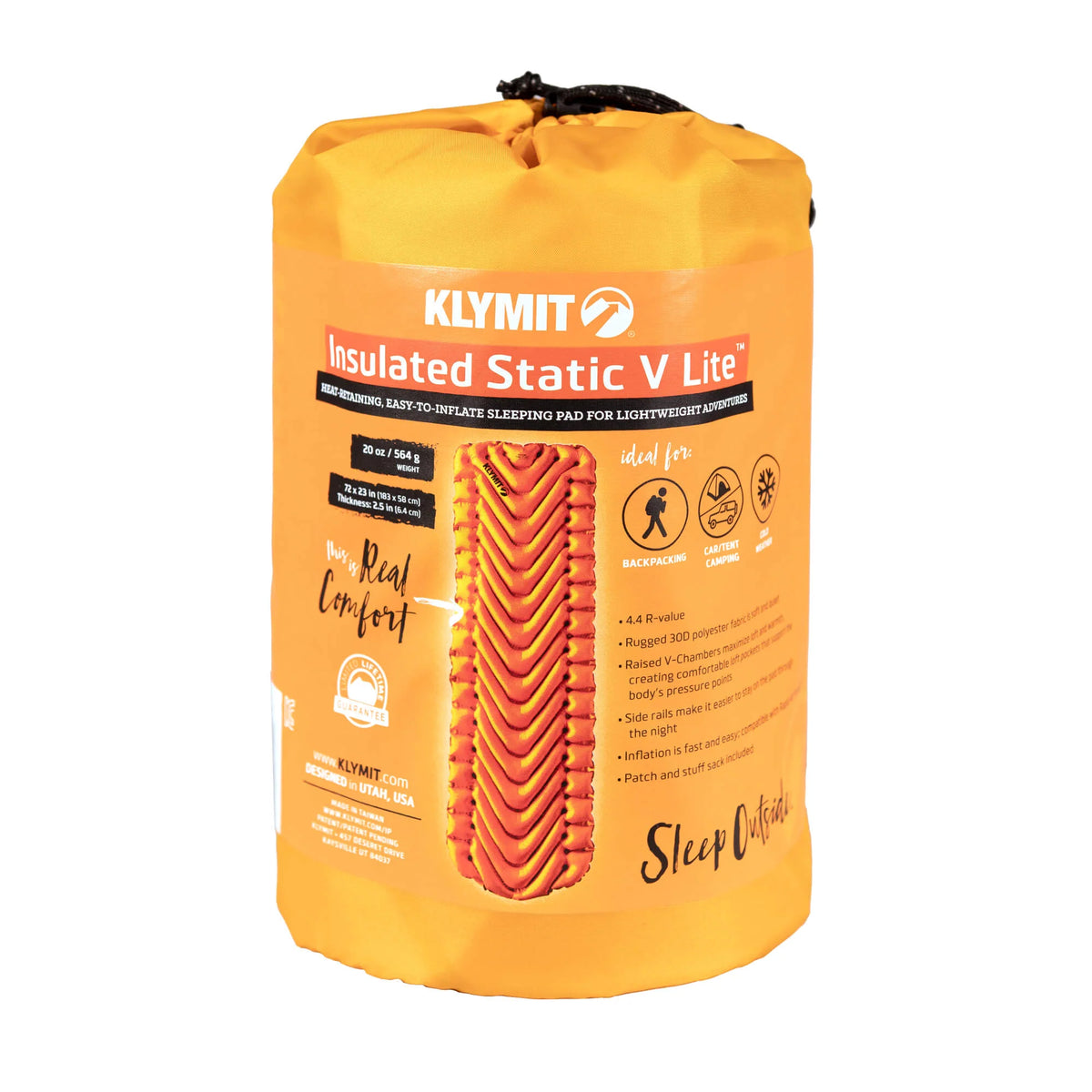 Klymit Insulated Static V Lite Sleeping Mat