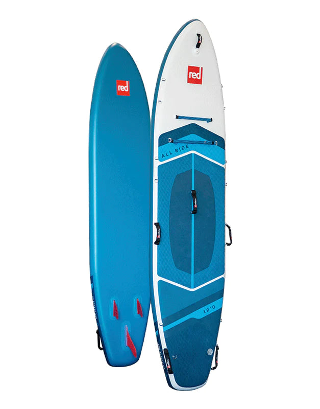 Red 12&#39;0&quot; All Ride Cruiser Tough MSL Inflatable Paddle Board Package 2023