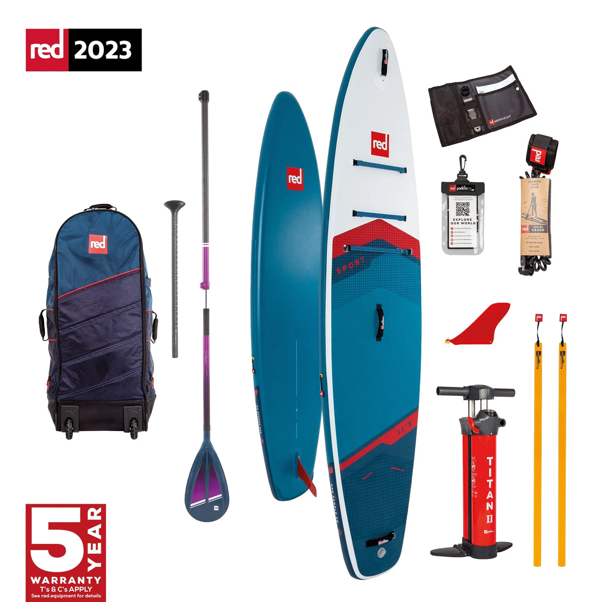 RED 12&#39;6&quot; Sport Blue Hybrid Tough Package 2023