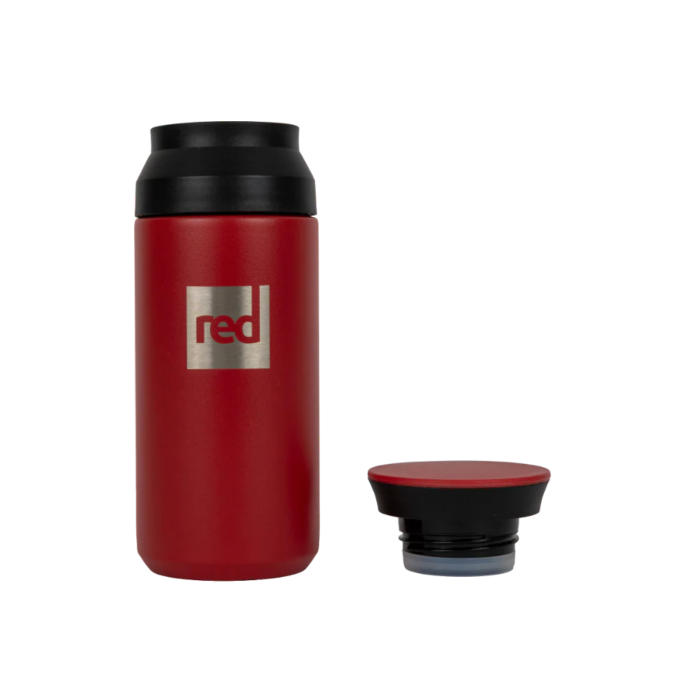 Red Insulated Stainless Steel Adventure Flask 330ml