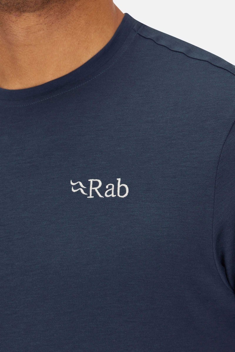 Rab Men's Crimp Logo Tee