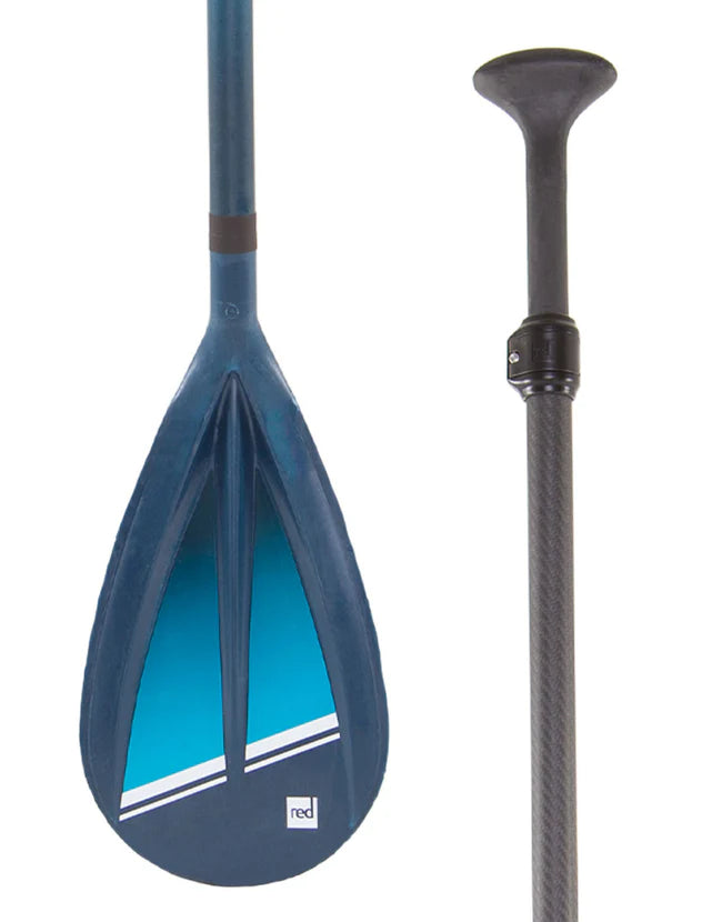 Red Hybrid Tough Adjustable SUP Paddle