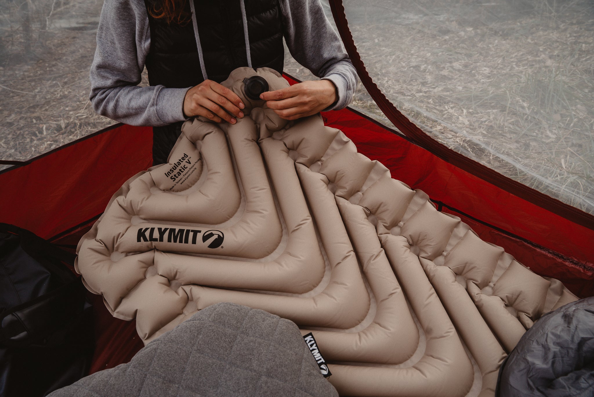 Klymit Raft Klymit Insulated Static V Sleeping Pad - Recon - Outfitters Store