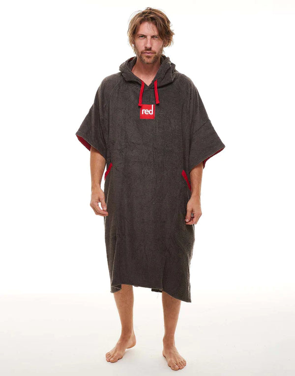 Changing Robe Aztec Red Men's Luxury Towelling Change Robe - Outfitters Store