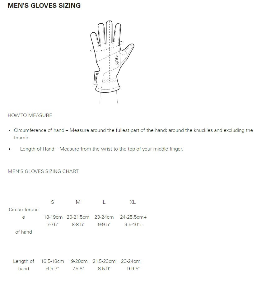 rab primaloft handschuhe Rab Primaloft Gloves
