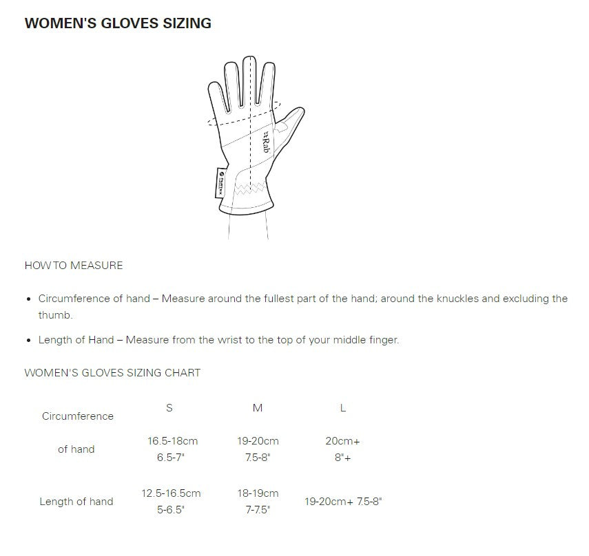 Rab Women&#39;s Power Stretch Pro Grip Glove