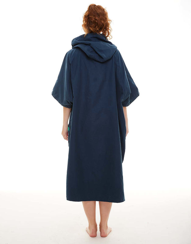RED Women&#39;s Quick Dry Microfibre Changing Robe - Navy