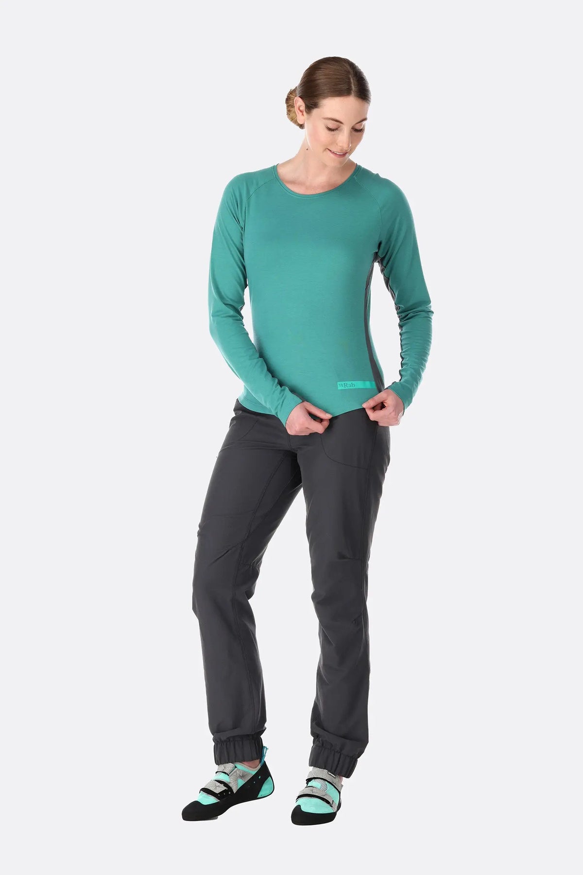 Rab Women&#39;s Lateral LS Tee Sample - Size 10