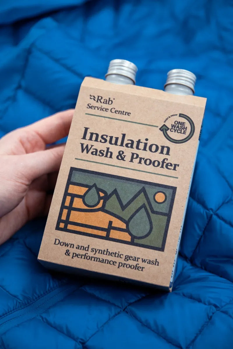Rab Insulation Wash and Proofer Twin Pack (225ml/3 washes)