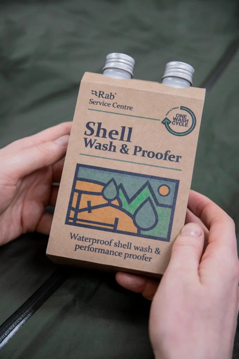 Rab Shell Wash and Proofer Twin Pack (225ml/3 washes)
